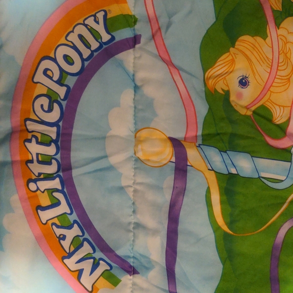 Vintage VTG My Little Pony Sleeping Bag Maypole 1988 - Picture 9 of 17